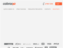 Tablet Screenshot of cobrosya.com